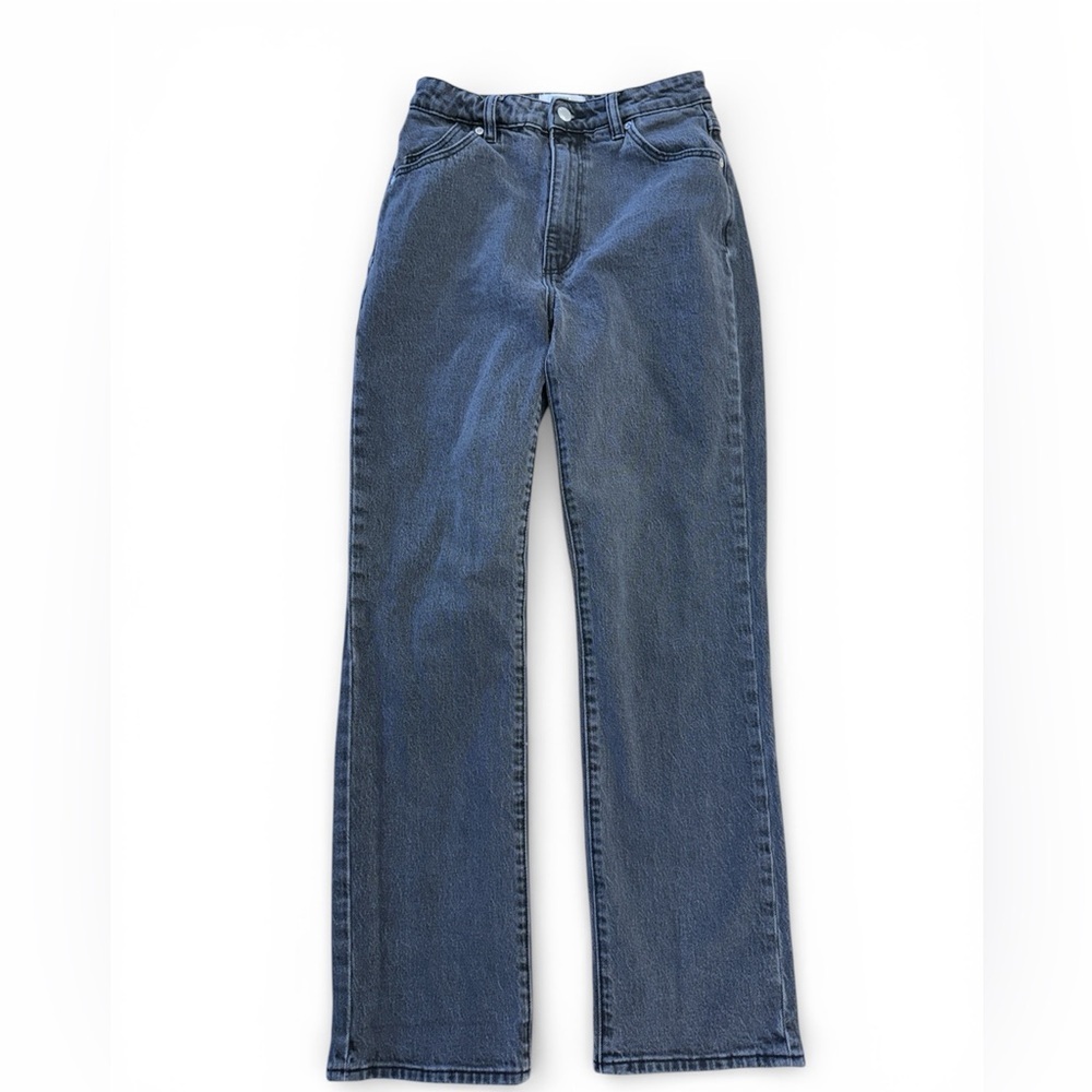 Rolla's Original High Rise Straight Jean - Black 27 - Picture 5 of 13